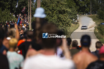 2024-07-20 - 13 MUNSTER Gregoire, LOUKA Louis, Ford Puma Rally1, action during the Rally Latvia 2024, 8th round of the 2024 WRC World Rally Car Championship, from July 18 to 21, 2024 at Liepaja, Latvia - AUTO - WRC - RALLY LATVIA 2024 - RALLY - MOTORS