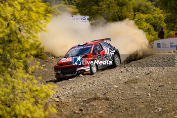 07/09/2024 - Drive Yohan Rossel And Co-Driver Arnaud Dunand, Of The Team Aec - Dg Sport Competition Citroen C3,They Face 2nd The Day Of The Race During Fia World Rally Championship Wrc Eko Acropolis Rally Greece 2024 07 Sept Lamia , Greece -  FIA WORLD RALLY CHAMPIONSHIP WRC EKO ACROPOLIS RALLY GREECE  2024  - RALLY - MOTORI