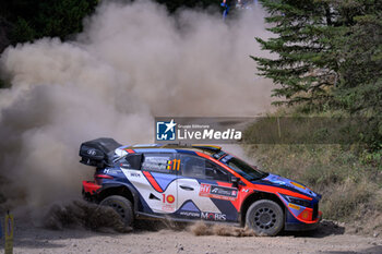 07/09/2024 - Driver Thierry Neuville And Co-Driver Martijn Wydaeghe Of The Team Hyundai Shell Mobis World Rally Team,Hyundai I20 N Rally1 Hybrid,They Face 2nd The Day Of The Race During Fia World Rally Championship Wrc Eko Acropolis Rally Greece 2024 07 Sept Lamia , Greece -  FIA WORLD RALLY CHAMPIONSHIP WRC EKO ACROPOLIS RALLY GREECE  2024  - RALLY - MOTORI