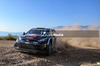 07/09/2024 - Driver Elfyn Evans And Co-Driver Scott Martin Of The Team Toyota Gazoo Racing Wrt, Toyota Gr Yaris Rally1 Hybrid ,They Face 2nd The Day Of The Race During Fia World Rally Championship Wrc Eko Acropolis Rally Greece 2024 07 Sept Lamia , Greece -  FIA WORLD RALLY CHAMPIONSHIP WRC EKO ACROPOLIS RALLY GREECE  2024  - RALLY - MOTORI