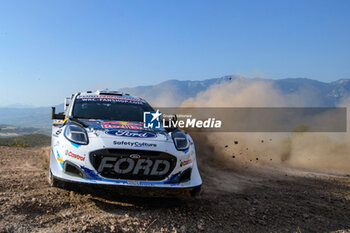 07/09/2024 - Driver Adrien Fourmaux And Co-Driver Alexandre Coria Of The Team M-Sport Ford World Rally Team Ford Puma Rally1 Hybrid,They Face 2nd The Day Of The Race During Fia World Rally Championship Wrc Eko Acropolis Rally Greece 2024 07 Sept Lamia , Greece -  FIA WORLD RALLY CHAMPIONSHIP WRC EKO ACROPOLIS RALLY GREECE  2024  - RALLY - MOTORI