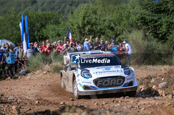 08/09/2024 - Driver Jourdan Serderidis And Co-Driver Frederic Miclotte Of The M-Sport Ford Wrt, Ford Puma Rally1 Hybrid,They Face 3rd The Day Of The Race During Fia World Rally Championship Wrc Eko Acropolis Rally Greece 2024 08 Sept Lamia , Greece -  FIA WORLD RALLY CHAMPIONSHIP WRC EKO ACROPOLIS RALLY GREECE  2024  - RALLY - MOTORI