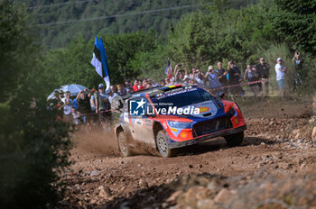 08/09/2024 - Driver Thierry Neuville And Co-Driver Martijn Wydaeghe Of The Team Hyundai Shell Mobis World Rally Team,Hyundai I20 N Rally1 Hybrid,They Face 3rd The Day Of The Race During Fia World Rally Championship Wrc Eko Acropolis Rally Greece 2024 08 Sept Lamia , Greece -  FIA WORLD RALLY CHAMPIONSHIP WRC EKO ACROPOLIS RALLY GREECE  2024  - RALLY - MOTORI