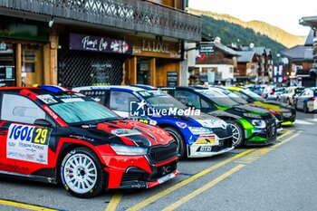 06/09/2024 - 29 TAILLER Tanguy, JAIME Julien, Skoda Fabia Evo Rally2, Bonneton HDG - 2C, ambiance during the Rallye Mont-Blanc Morzine 2024, 6th round of the Championnat de France des Rallyes 2024, from September 6 to 9 in Morzine, France - AUTO - RALLYE MONT-BLANC MORZINE 2024 - RALLY - MOTORI