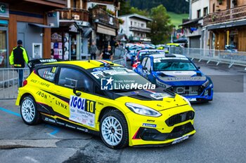 06/09/2024 - 10 GANY Rehane, LE FLOCH Franck, Ford Fiesta MKII Rally2, Sarrazin Motorsport Iron Lynx, ambiance during the Rallye Mont-Blanc Morzine 2024, 6th round of the Championnat de France des Rallyes 2024, from September 6 to 9 in Morzine, France - AUTO - RALLYE MONT-BLANC MORZINE 2024 - RALLY - MOTORI