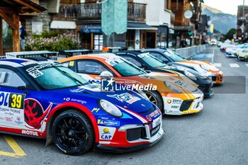 06/09/2024 - 39 JEAN-JOSEPH Simon, ROCHE Yannick, Porsche 991 GT3 Cup GT+, ambiance during the Rallye Mont-Blanc Morzine 2024, 6th round of the Championnat de France des Rallyes 2024, from September 6 to 9 in Morzine, France - AUTO - RALLYE MONT-BLANC MORZINE 2024 - RALLY - MOTORI