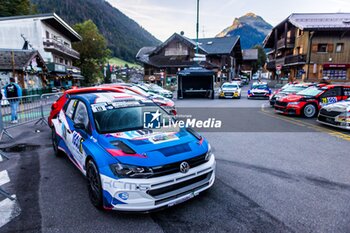 06/09/2024 - 19 SARRAZIN Pablo, COMBE Geoffrey, Volkswagen Polo Rally2, Sarrazin Motorsport Iron Lynx, ambiance during the Rallye Mont-Blanc Morzine 2024, 6th round of the Championnat de France des Rallyes 2024, from September 6 to 9 in Morzine, France - AUTO - RALLYE MONT-BLANC MORZINE 2024 - RALLY - MOTORI