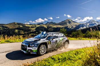 06/09/2024 - 05 FOTIA Anthony, DUNAND Arnaud, Citroën C3 Rally2, PH Sport by Minerva Oil, action during the Rallye Mont-Blanc Morzine 2024, 6th round of the Championnat de France des Rallyes 2024, from September 6 to 9 in Morzine, France - AUTO - RALLYE MONT-BLANC MORZINE 2024 - RALLY - MOTORI