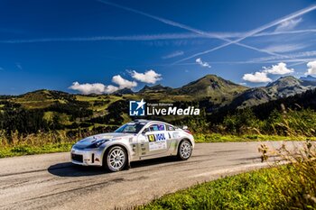 06/09/2024 - 47 RODRIGUEZ Stephane, REDON Kevin, Nissan 350 Z GT+, action during the Rallye Mont-Blanc Morzine 2024, 6th round of the Championnat de France des Rallyes 2024, from September 6 to 9 in Morzine, France - AUTO - RALLYE MONT-BLANC MORZINE 2024 - RALLY - MOTORI