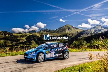 06/09/2024 - 49 BAFFOUN Philippe, MAURIN Mathieu, Ford Fiesta RS WRC, action during the Rallye Mont-Blanc Morzine 2024, 6th round of the Championnat de France des Rallyes 2024, from September 6 to 9 in Morzine, France - AUTO - RALLYE MONT-BLANC MORZINE 2024 - RALLY - MOTORI