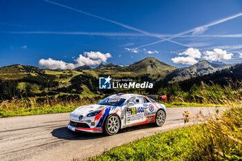 06/09/2024 - 50 ROCHE Pierre, ROCHE Martine, Alpine A110 RGT, Team FJ, action during the Rallye Mont-Blanc Morzine 2024, 6th round of the Championnat de France des Rallyes 2024, from September 6 to 9 in Morzine, France - AUTO - RALLYE MONT-BLANC MORZINE 2024 - RALLY - MOTORI