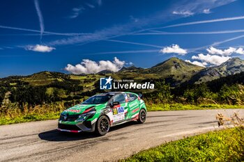 06/09/2024 - 59 STIRLING Benjamin, STIRLING Florence, Renault Clio Rally3, Renault Sport, action during the Rallye Mont-Blanc Morzine 2024, 6th round of the Championnat de France des Rallyes 2024, from September 6 to 9 in Morzine, France - AUTO - RALLYE MONT-BLANC MORZINE 2024 - RALLY - MOTORI