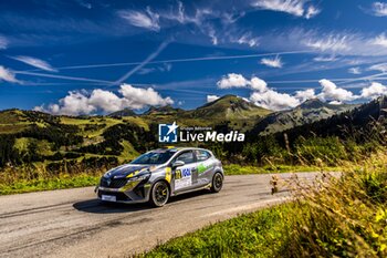 06/09/2024 - 72 PIETRI Jean-Claude, MUSELLI Jean Francois, Renault Clio Rally5, action during the Rallye Mont-Blanc Morzine 2024, 6th round of the Championnat de France des Rallyes 2024, from September 6 to 9 in Morzine, France - AUTO - RALLYE MONT-BLANC MORZINE 2024 - RALLY - MOTORI