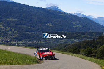 06/09/2024 - 03 BONATO Yoann, BOULLOUD Benjamin, Citroën C3 Rally2, Trajectus Motorsport, action during the Rallye Mont-Blanc Morzine 2024, 6th round of the Championnat de France des Rallyes 2024, from September 6 to 9 in Morzine, France - AUTO - RALLYE MONT-BLANC MORZINE 2024 - RALLY - MOTORI