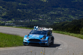 06/09/2024 - 49 BAFFOUN Philippe, MAURIN Mathieu, Ford Fiesta RS WRC, action during the Rallye Mont-Blanc Morzine 2024, 6th round of the Championnat de France des Rallyes 2024, from September 6 to 9 in Morzine, France - AUTO - RALLYE MONT-BLANC MORZINE 2024 - RALLY - MOTORI