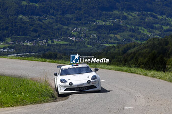 06/09/2024 - 589 during the Rallye Mont-Blanc Morzine 2024, 6th round of the Championnat de France des Rallyes 2024, from September 6 to 9 in Morzine, France - AUTO - RALLYE MONT-BLANC MORZINE 2024 - RALLY - MOTORI