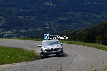 06/09/2024 - 79 DIEL Anthony, GOSSELIN Yannis, Renault Clio Rally5, action during the Rallye Mont-Blanc Morzine 2024, 6th round of the Championnat de France des Rallyes 2024, from September 6 to 9 in Morzine, France - AUTO - RALLYE MONT-BLANC MORZINE 2024 - RALLY - MOTORI