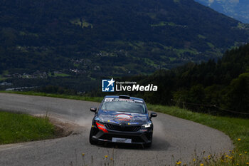 06/09/2024 - 83 RIVALLANT Néo, BLANC Nicolas, Renault Clio Rally5, action during the Rallye Mont-Blanc Morzine 2024, 6th round of the Championnat de France des Rallyes 2024, from September 6 to 9 in Morzine, France - AUTO - RALLYE MONT-BLANC MORZINE 2024 - RALLY - MOTORI