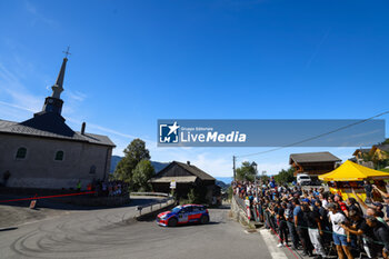 06/09/2024 - 01 CAMILLI Eric, DE LA HAYE Thibault, Hyundai i20N Rally2, Bonneton HDG - 2C, action during the Rallye Mont-Blanc Morzine 2024, 6th round of the Championnat de France des Rallyes 2024, from September 6 to 9 in Morzine, France - AUTO - RALLYE MONT-BLANC MORZINE 2024 - RALLY - MOTORI