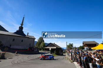 06/09/2024 - 03 BONATO Yoann, BOULLOUD Benjamin, Citroën C3 Rally2, Trajectus Motorsport, action during the Rallye Mont-Blanc Morzine 2024, 6th round of the Championnat de France des Rallyes 2024, from September 6 to 9 in Morzine, France - AUTO - RALLYE MONT-BLANC MORZINE 2024 - RALLY - MOTORI