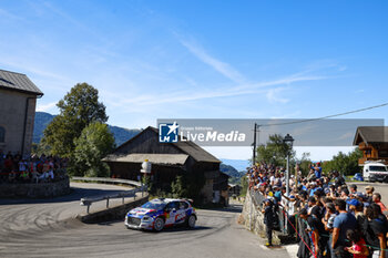 06/09/2024 - 16 DARMEZIN Lucas, AUGE Valentin, Citroën C3 Rally2, V.I.P - Enjolras Race, action during the Rallye Mont-Blanc Morzine 2024, 6th round of the Championnat de France des Rallyes 2024, from September 6 to 9 in Morzine, France - AUTO - RALLYE MONT-BLANC MORZINE 2024 - RALLY - MOTORI