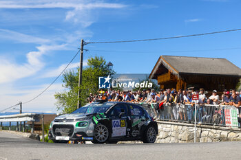 06/09/2024 - 23 LECHARTIER Ayrton, MAYE Marine, Citroën C3 Rally2 Rally2, action during the Rallye Mont-Blanc Morzine 2024, 6th round of the Championnat de France des Rallyes 2024, from September 6 to 9 in Morzine, France - AUTO - RALLYE MONT-BLANC MORZINE 2024 - RALLY - MOTORI