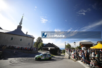 06/09/2024 - 84 VANDERWEERDE Nicolas, CLOSTER Thierry, Renault Clio Rally5, action during the Rallye Mont-Blanc Morzine 2024, 6th round of the Championnat de France des Rallyes 2024, from September 6 to 9 in Morzine, France - AUTO - RALLYE MONT-BLANC MORZINE 2024 - RALLY - MOTORI