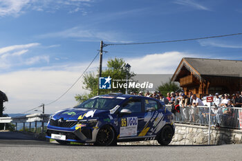 06/09/2024 - 85 BERARD Pascal, BERARD Caroline, Renault Clio Rally5, action during the Rallye Mont-Blanc Morzine 2024, 6th round of the Championnat de France des Rallyes 2024, from September 6 to 9 in Morzine, France - AUTO - RALLYE MONT-BLANC MORZINE 2024 - RALLY - MOTORI