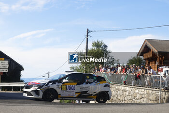 06/09/2024 - 86 MATHEY Willy, CAUSSE Cédric, Renault Clio Rally5, action during the Rallye Mont-Blanc Morzine 2024, 6th round of the Championnat de France des Rallyes 2024, from September 6 to 9 in Morzine, France - AUTO - RALLYE MONT-BLANC MORZINE 2024 - RALLY - MOTORI