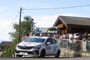 06/09/2024 - 88 DIDIER Clément, GERMAIN Remy, Renault Clio Rally5, action during the Rallye Mont-Blanc Morzine 2024, 6th round of the Championnat de France des Rallyes 2024, from September 6 to 9 in Morzine, France - AUTO - RALLYE MONT-BLANC MORZINE 2024 - RALLY - MOTORI