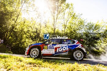 06/09/2024 - 16 DARMEZIN Lucas, AUGE Valentin, Citroën C3 Rally2, V.I.P - Enjolras Race, action during the Rallye Mont-Blanc Morzine 2024, 6th round of the Championnat de France des Rallyes 2024, from September 6 to 9 in Morzine, France - AUTO - RALLYE MONT-BLANC MORZINE 2024 - RALLY - MOTORI