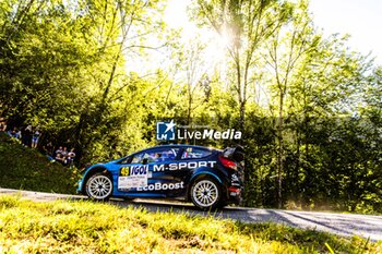 06/09/2024 - 49 BAFFOUN Philippe, MAURIN Mathieu, Ford Fiesta RS WRC, action during the Rallye Mont-Blanc Morzine 2024, 6th round of the Championnat de France des Rallyes 2024, from September 6 to 9 in Morzine, France - AUTO - RALLYE MONT-BLANC MORZINE 2024 - RALLY - MOTORI