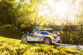 06/09/2024 - 57 PERRIAT Frédéric, POTTIER Margot, Alpine A110 RGT, Team FJ, action during the Rallye Mont-Blanc Morzine 2024, 6th round of the Championnat de France des Rallyes 2024, from September 6 to 9 in Morzine, France - AUTO - RALLYE MONT-BLANC MORZINE 2024 - RALLY - MOTORI