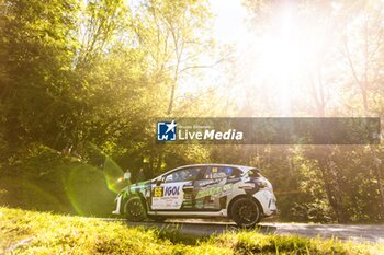 06/09/2024 - 66 ZIELINSKI Lucas, DESNOYER Alexia, Renault Clio Rally5, action during the Rallye Mont-Blanc Morzine 2024, 6th round of the Championnat de France des Rallyes 2024, from September 6 to 9 in Morzine, France - AUTO - RALLYE MONT-BLANC MORZINE 2024 - RALLY - MOTORI