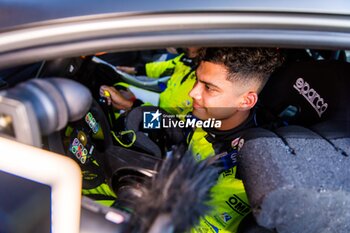 06/09/2024 - GANY Rehane, LE FLOCH Franck, Ford Fiesta MKII Rally2, Sarrazin Motorsport Iron Lynx, portrait during the Rallye Mont-Blanc Morzine 2024, 6th round of the Championnat de France des Rallyes 2024, from September 6 to 9 in Morzine, France - AUTO - RALLYE MONT-BLANC MORZINE 2024 - RALLY - MOTORI