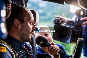 06/09/2024 - PELLIER Laurent, FRESSARD Grégory, Hyundai i20N Rally2, CHL Sport Auto, portrait during the Rallye Mont-Blanc Morzine 2024, 6th round of the Championnat de France des Rallyes 2024, from September 6 to 9 in Morzine, France - AUTO - RALLYE MONT-BLANC MORZINE 2024 - RALLY - MOTORI