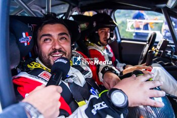 06/09/2024 - DARMEZIN Lucas, AUGE Valentin, Citroën C3 Rally2, V.I.P - Enjolras Race, portrait during the Rallye Mont-Blanc Morzine 2024, 6th round of the Championnat de France des Rallyes 2024, from September 6 to 9 in Morzine, France - AUTO - RALLYE MONT-BLANC MORZINE 2024 - RALLY - MOTORI