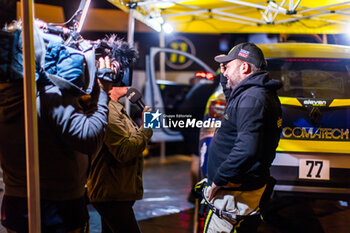 06/09/2024 - MASSÉ Antoine, PITOIS Melvine, Renault Clio Rally5, portrait during the Rallye Mont-Blanc Morzine 2024, 6th round of the Championnat de France des Rallyes 2024, from September 6 to 9 in Morzine, France - AUTO - RALLYE MONT-BLANC MORZINE 2024 - RALLY - MOTORI