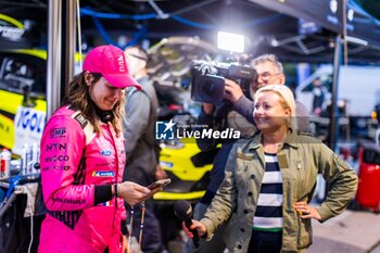 06/09/2024 - RUMEAU Sarah, AMBLARD Julie, Ford Fiesta MKII Rally2, Sarrazin Motorsport Iron Lynx, portrait during the Rallye Mont-Blanc Morzine 2024, 6th round of the Championnat de France des Rallyes 2024, from September 6 to 9 in Morzine, France - AUTO - RALLYE MONT-BLANC MORZINE 2024 - RALLY - MOTORI