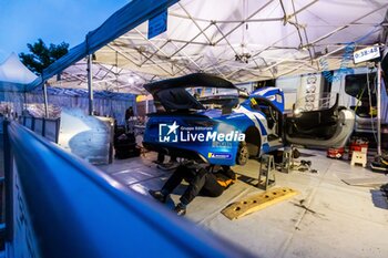 06/09/2024 - 15 ASTIER Raphael, GIRAUDET Denis, Alpine A110 GT+, CHL Sport Auto, ambiance during the Rallye Mont-Blanc Morzine 2024, 6th round of the Championnat de France des Rallyes 2024, from September 6 to 9 in Morzine, France - AUTO - RALLYE MONT-BLANC MORZINE 2024 - RALLY - MOTORI