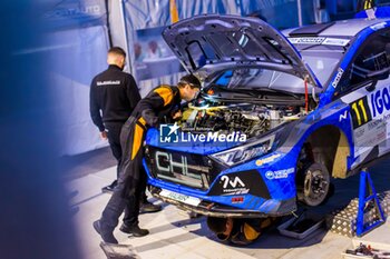 06/09/2024 - 11 PELLIER Laurent, FRESSARD Grégory, Hyundai i20N Rally2, CHL Sport Auto, ambiance during the Rallye Mont-Blanc Morzine 2024, 6th round of the Championnat de France des Rallyes 2024, from September 6 to 9 in Morzine, France - AUTO - RALLYE MONT-BLANC MORZINE 2024 - RALLY - MOTORI