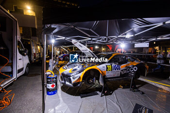 06/09/2024 - 38 COSSON Anthony, MILLET Kevin, Porsche 911 GT+, ambiance during the Rallye Mont-Blanc Morzine 2024, 6th round of the Championnat de France des Rallyes 2024, from September 6 to 9 in Morzine, France - AUTO - RALLYE MONT-BLANC MORZINE 2024 - RALLY - MOTORI