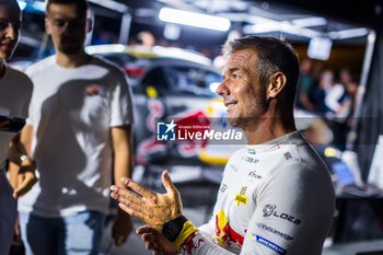 06/09/2024 - LOEB Sebastien, GODEY Laurène, Alpine A110 GT+, portrait during the Rallye Mont-Blanc Morzine 2024, 6th round of the Championnat de France des Rallyes 2024, from September 6 to 9 in Morzine, France - AUTO - RALLYE MONT-BLANC MORZINE 2024 - RALLY - MOTORI