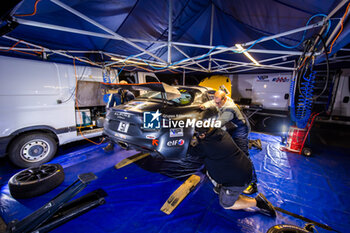 06/09/2024 - 51 FONTALBA Gregory, HERMET Stephan, Alpine A110 RGT, V.I.P - Enjolras Race, ambiance during the Rallye Mont-Blanc Morzine 2024, 6th round of the Championnat de France des Rallyes 2024, from September 6 to 9 in Morzine, France - AUTO - RALLYE MONT-BLANC MORZINE 2024 - RALLY - MOTORI