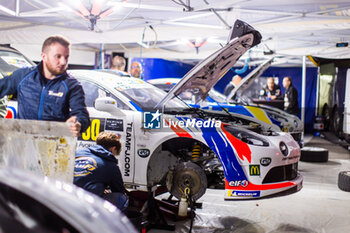 06/09/2024 - 50 ROCHE Pierre, ROCHE Martine, Alpine A110 RGT, Team FJ, ambiance during the Rallye Mont-Blanc Morzine 2024, 6th round of the Championnat de France des Rallyes 2024, from September 6 to 9 in Morzine, France - AUTO - RALLYE MONT-BLANC MORZINE 2024 - RALLY - MOTORI