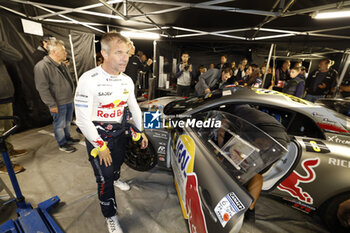 06/09/2024 - LOEB Sebastien, GODEY Laurène, Alpine A110 GT+, portrait during the Rallye Mont-Blanc Morzine 2024, 6th round of the Championnat de France des Rallyes 2024, from September 6 to 9 in Morzine, France - AUTO - RALLYE MONT-BLANC MORZINE 2024 - RALLY - MOTORI