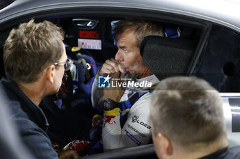 06/09/2024 - LOEB Sebastien, GODEY Laurène, Alpine A110 GT+, portrait during the Rallye Mont-Blanc Morzine 2024, 6th round of the Championnat de France des Rallyes 2024, from September 6 to 9 in Morzine, France - AUTO - RALLYE MONT-BLANC MORZINE 2024 - RALLY - MOTORI