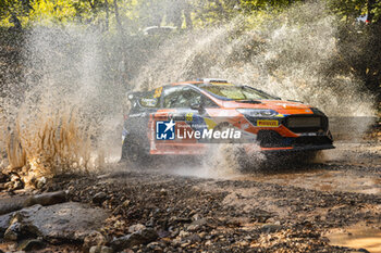 08/09/2024 - 58 JÜRGENSON Romet, OJA Siim, Ford Fiesta Rally3, action during the Acropolis Rally Greece 2024, 10th round of the 2024 WRC World Rally Car Championship, from September 1 to 4, 2024 at Lamia, Greece - AUTO - WRC - ACROPOLIS RALLY GREECE 2024 - RALLY - MOTORI