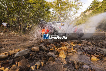 08/09/2024 - 11 NEUVILLE Thierry, WYDAEGHE Martijn, Hyundai I20 Rally1, action during the Acropolis Rally Greece 2024, 10th round of the 2024 WRC World Rally Car Championship, from September 1 to 4, 2024 at Lamia, Greece - AUTO - WRC - ACROPOLIS RALLY GREECE 2024 - RALLY - MOTORI