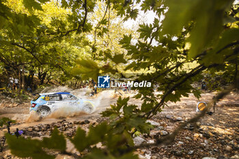 08/09/2024 - 32 DAPRA Roberto, GUGLIELMETTI Luca, Skoda Fabia Evo Rally2, action during the Acropolis Rally Greece 2024, 10th round of the 2024 WRC World Rally Car Championship, from September 1 to 4, 2024 at Lamia, Greece - AUTO - WRC - ACROPOLIS RALLY GREECE 2024 - RALLY - MOTORI